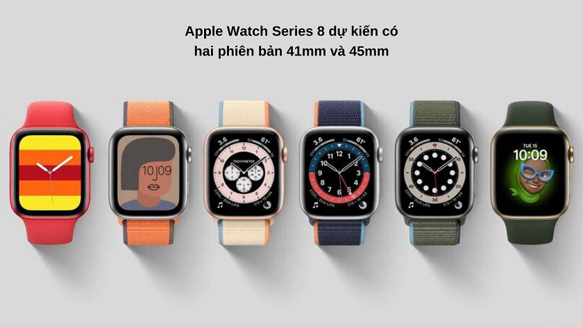 Apple Watch Series 8 có mấy phiên bản?