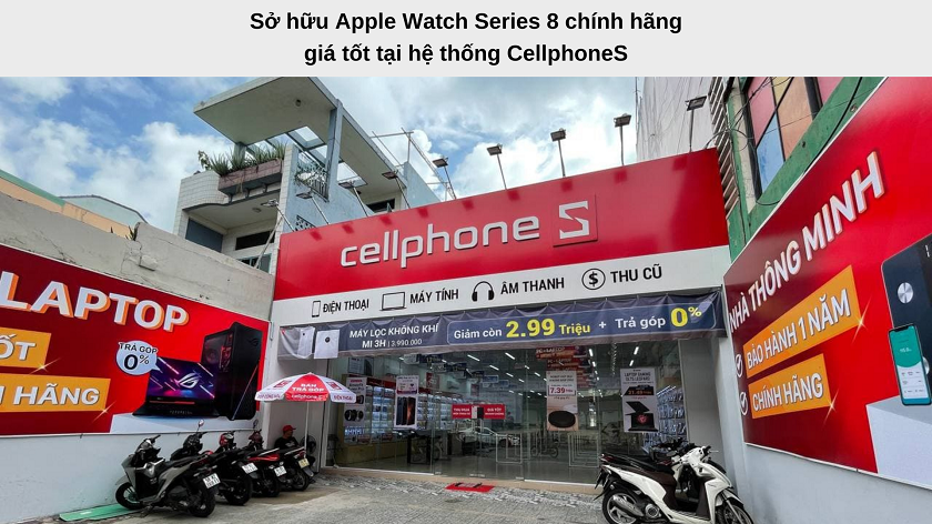 Mua Apple Watch Series 8 chính hãng ở đâu giá tốt?