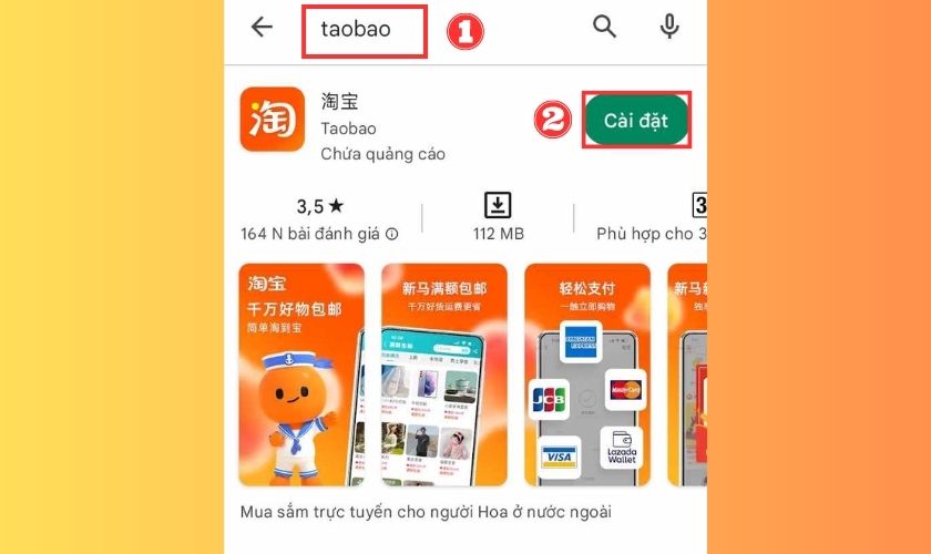 Tải Taobao trên điện thoại iPhone và Android