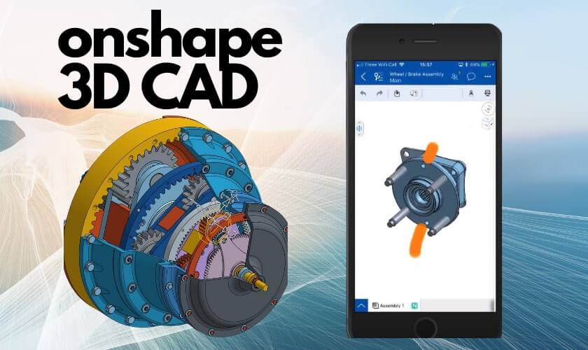phần mềm vẽ 3d trên điện thoại OnShape 3D CAD