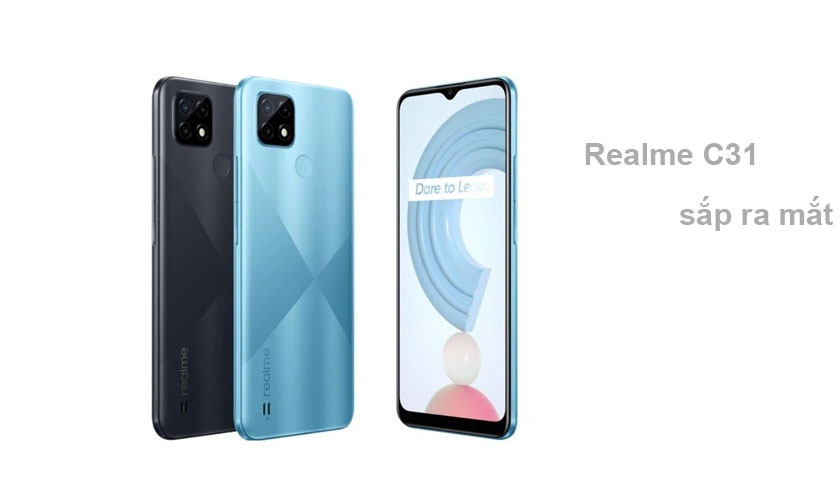 Điện thoại Realme C31 sắp ra mắt