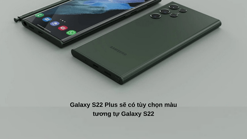 Samsung Galaxy S22 Plus có mấy màu?