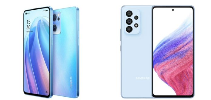 So sánh Samsung A53 vs Oppo Reno7: Chọn điện thoại nào?