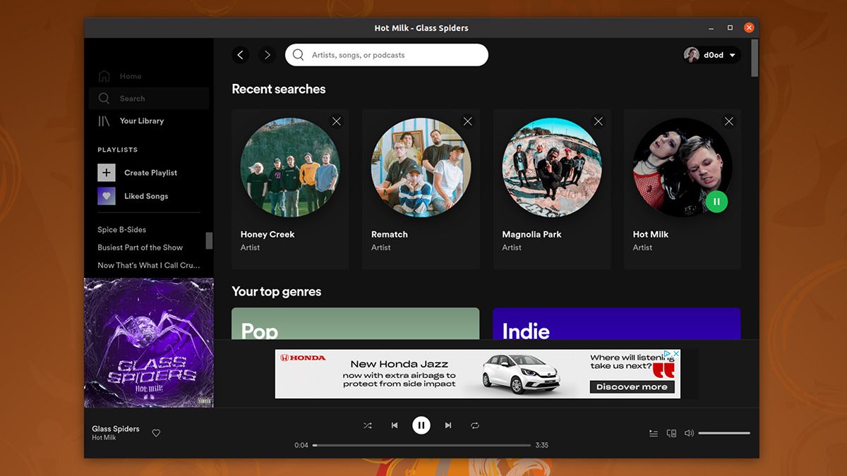 Tải Spotify cho máy tính với nhạc bản quyền chất lượng cao